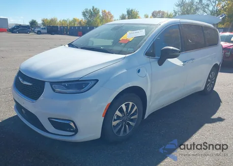 2025 Chrysler Pacifica Hybrid Select из США, поврежденный, VIN 2C4RC1S7XSR589985
